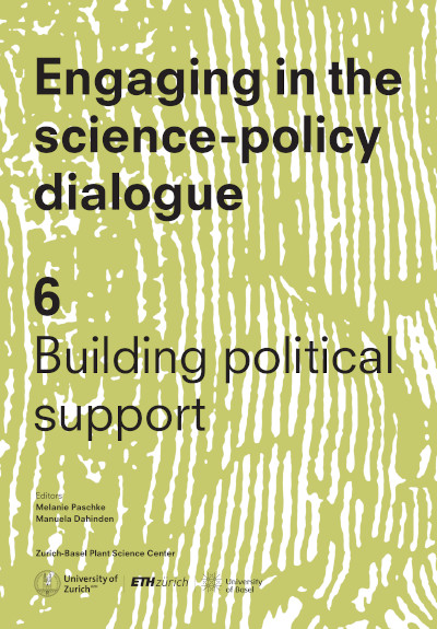 Cover Engaging in the science-policy dialogue