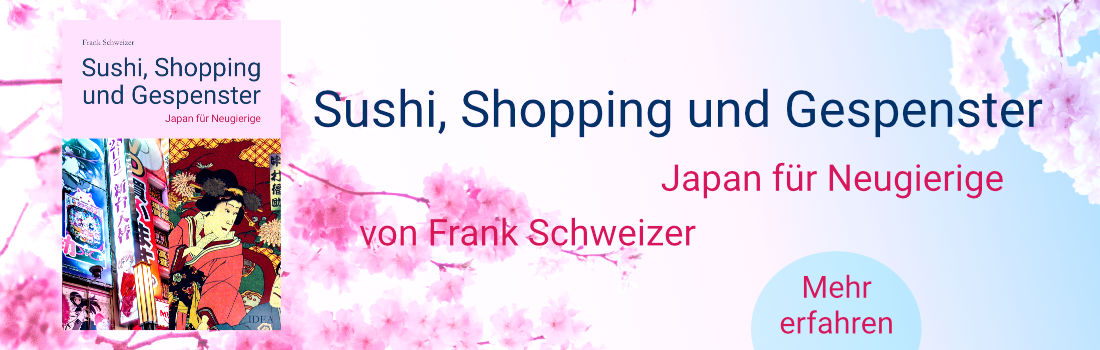 Buchvorstellung Frank Schweizer: Sushi, Shopping und Gespenster  